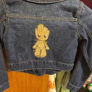 Girls, Route 66 denim jacket, size 7/8